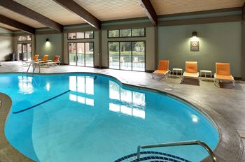 Indoor pool view